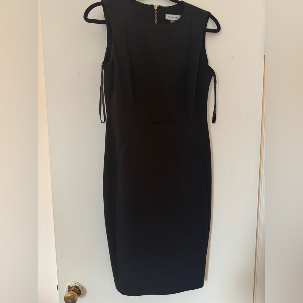 Calvin Klein Black Midi Dress
